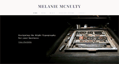 Desktop Screenshot of melaniemcnulty.com