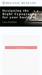 Mobile Screenshot of melaniemcnulty.com